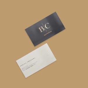 Business Card Mockup 27 (Free Version)