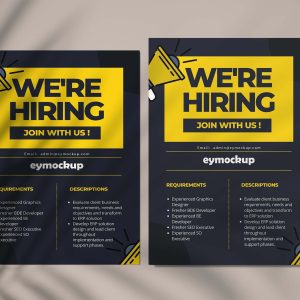 Free A4 Flyer Mockup