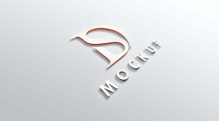 Free Basic Logo Mockup