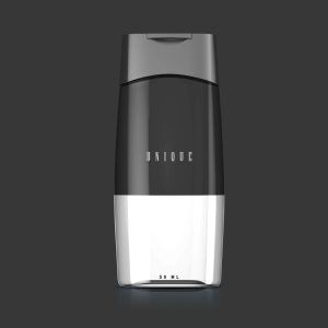 Free Black Shampoo Bottle Mockup