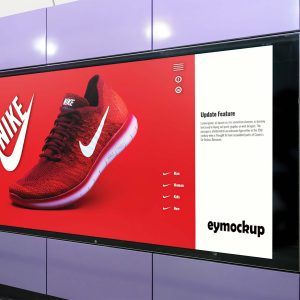 Free City Billboard Mockup