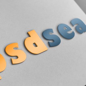 Free Classic Logo PSD Mockup