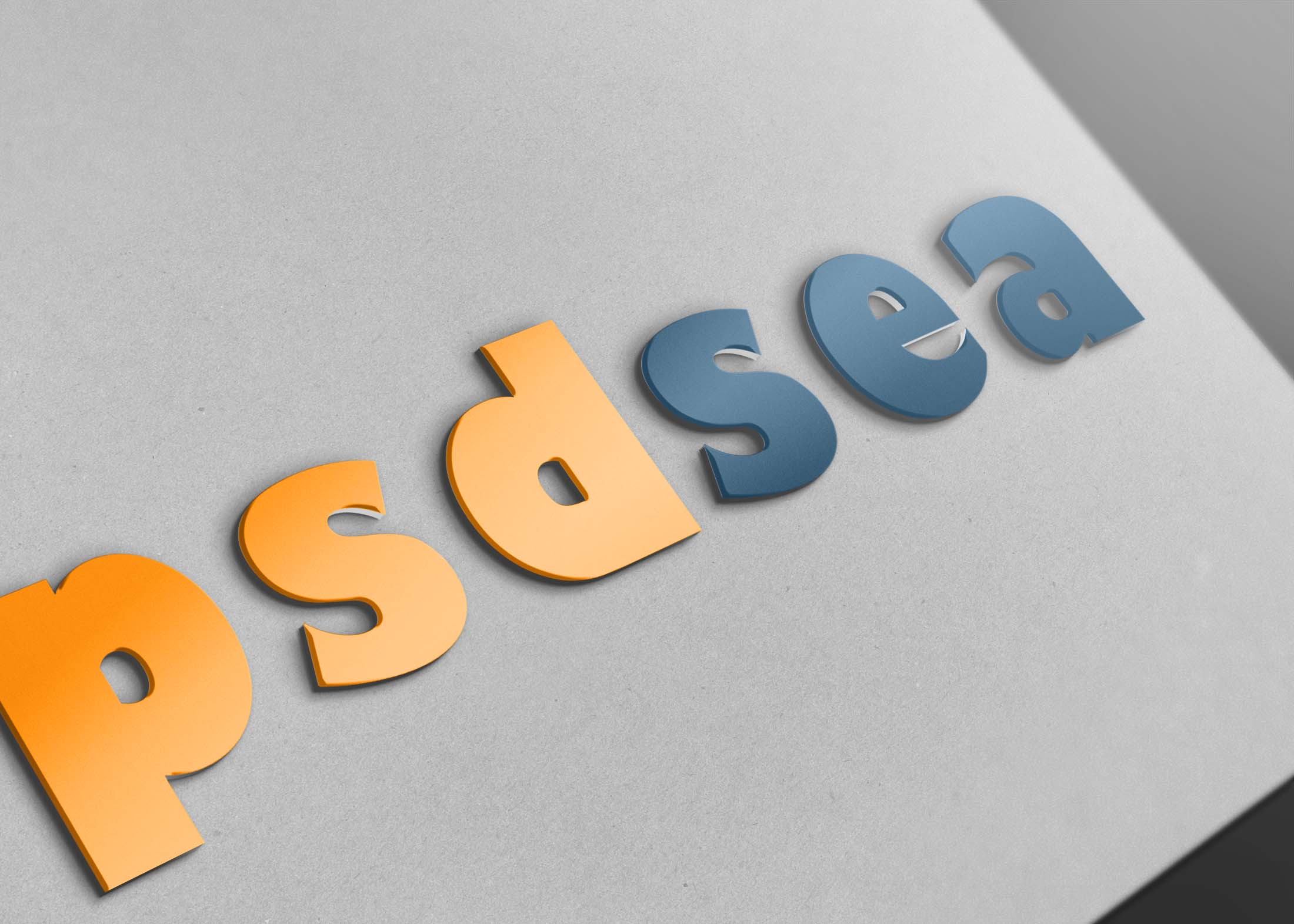 Free Classic Logo PSD Mockup