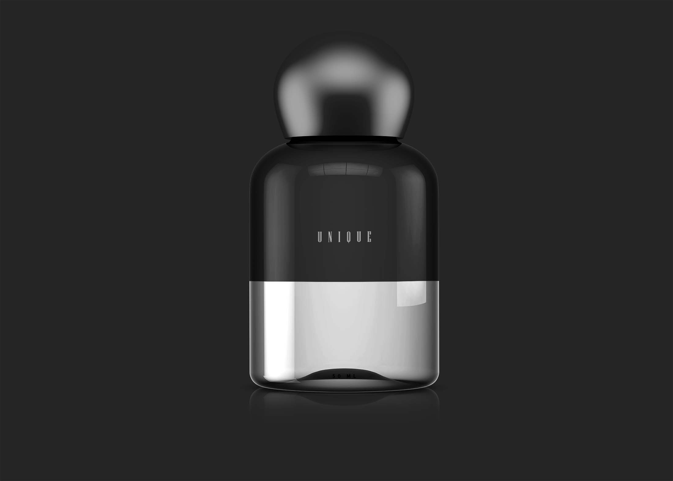 Free Cosmetic PSD Bottle Mockup