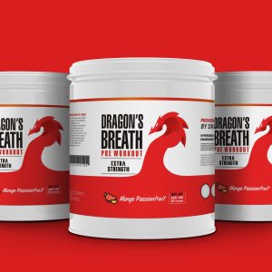 Free Fitness Supplement Bottle Mockup