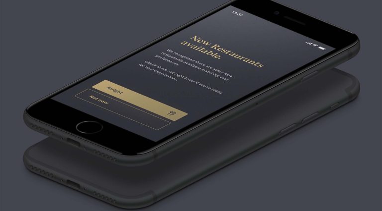 Free Golden iPhone Mockup