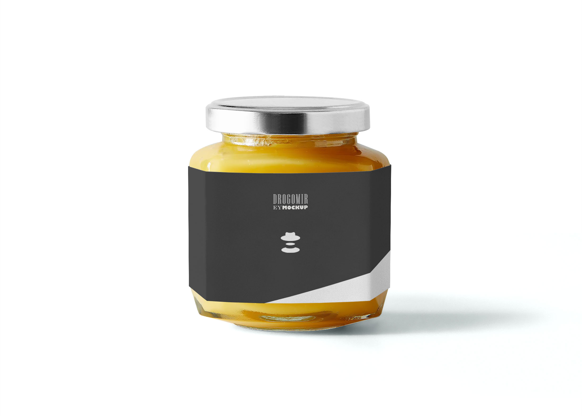 Free Jam Jar Mockup