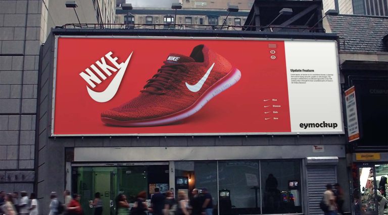 Free Outdoor Billboard Mockup