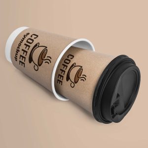 Free PSD Coffee Cup Mockup