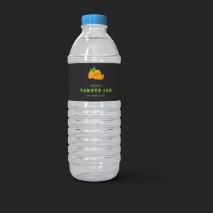 Free PSD Water Bottle Mockup