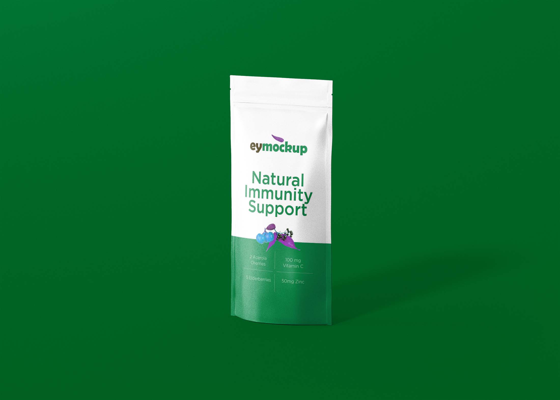 Free Paper Pouch Mockup