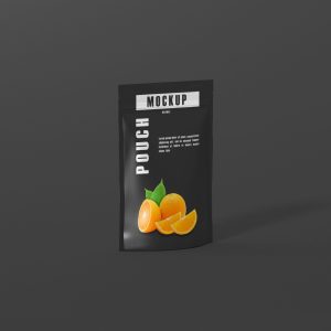 Free Paper Pouch PSD Mockup