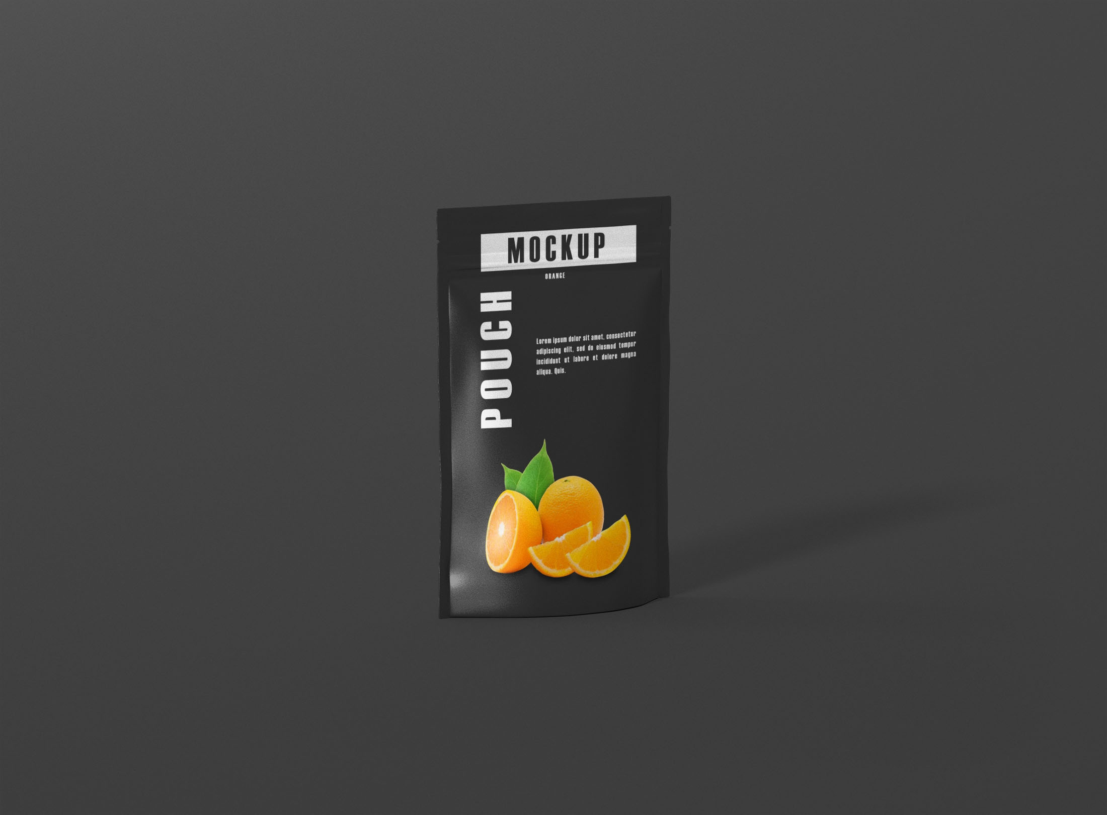 Free Paper Pouch PSD Mockup