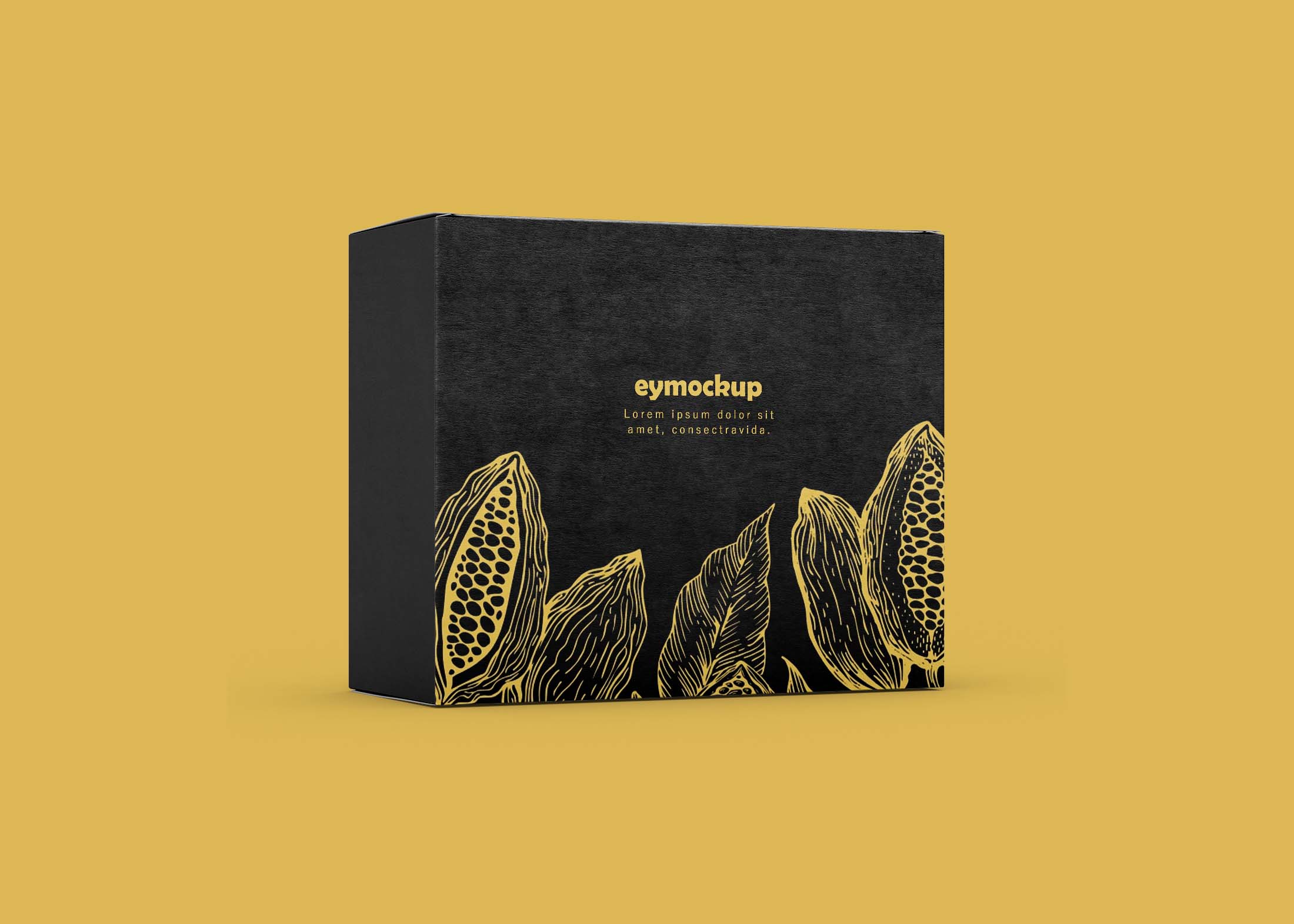 Free Premium Packaging Box Mockup