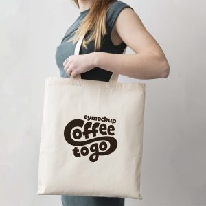 Free Shopping Tote Bag Mockup