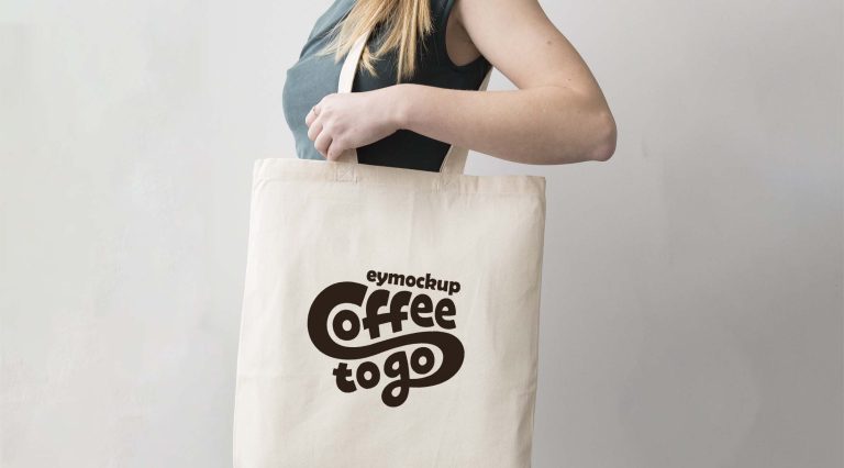 Free Shopping Tote Bag Mockup