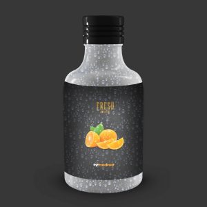 Free Small Water Bottle Mockup