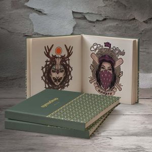 Free Square Book Cover Mockup