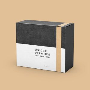 Free White Blank Box Mockup
