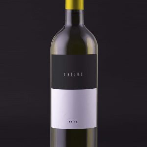 Free Wine PSD Bottle Mockup
