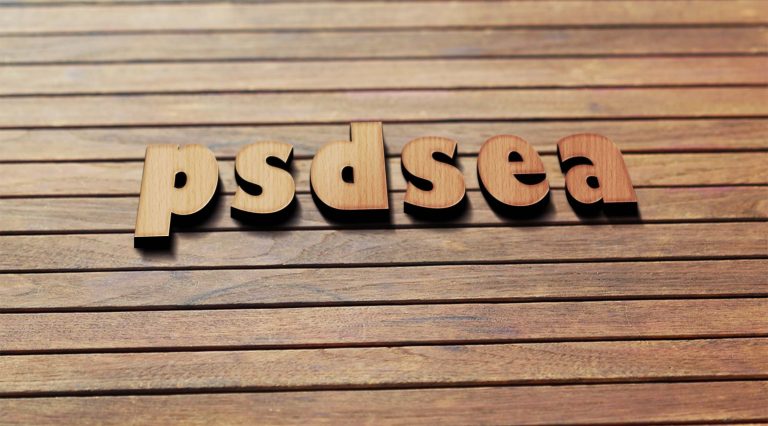 Free Wood Wall 3D Logo Mockup