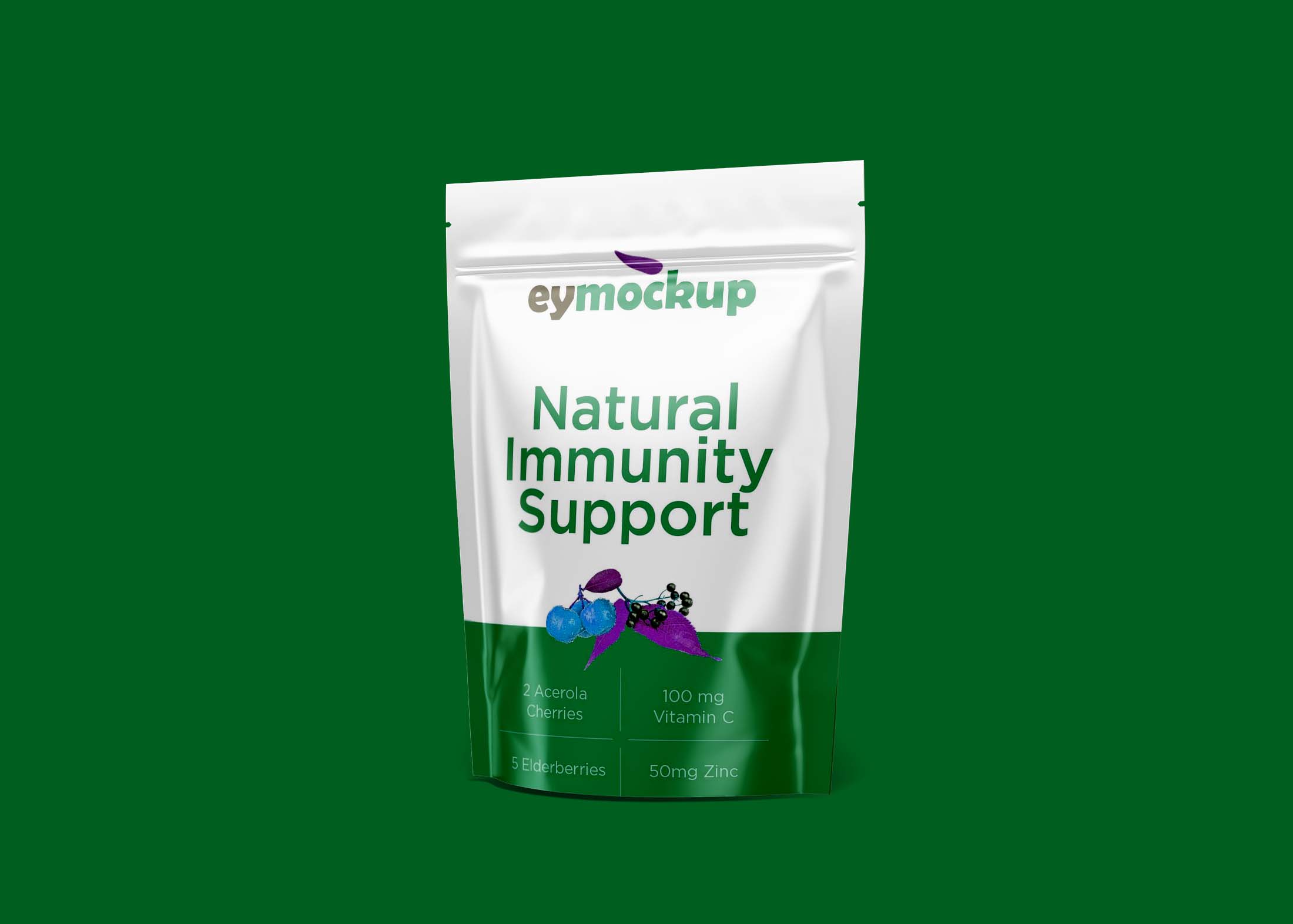 Free Zip Pouch Mockup