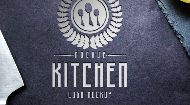 Restaurant Logo Mockup