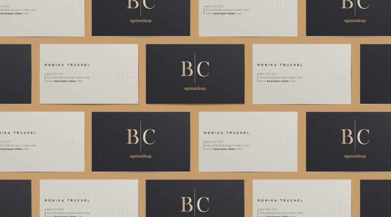 Free premium business card psd mockups