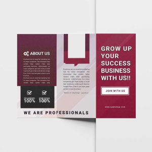 Free Advanced Trifold Brochure Design Template