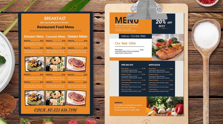 Free Chinese Restaurant Menu Template