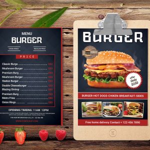 Free Food Menu Design Template