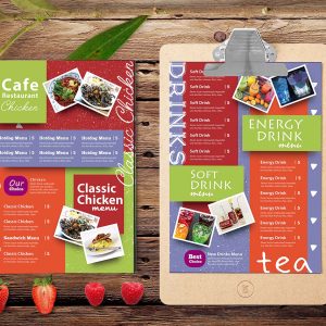 Free Non Veg Menu Card Template