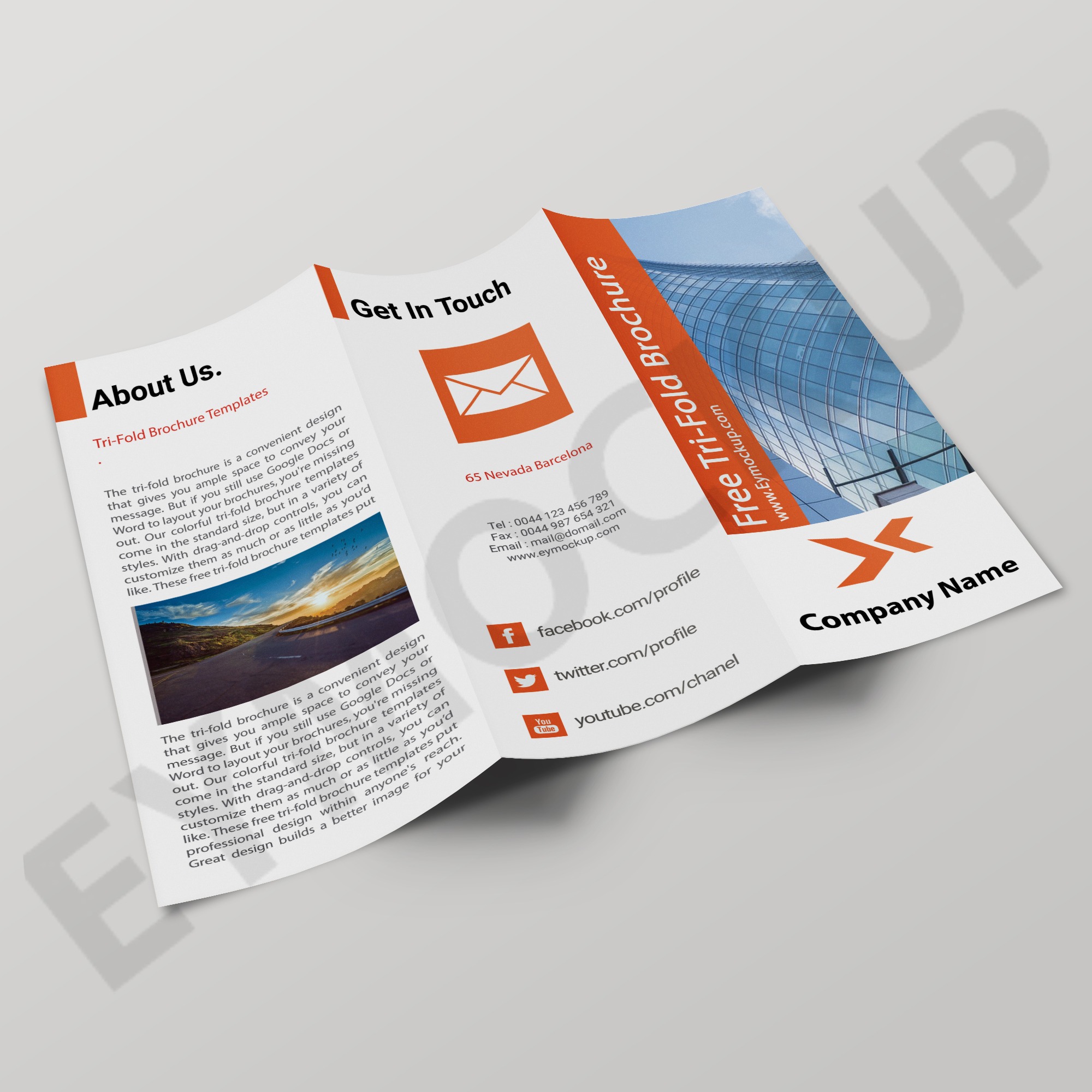 Free Car Service Premium Brochure Template