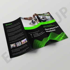 Free Operation Tri-Fold Brochure Template