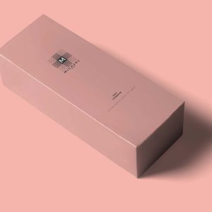 Free Tube Box Packaging Mockup