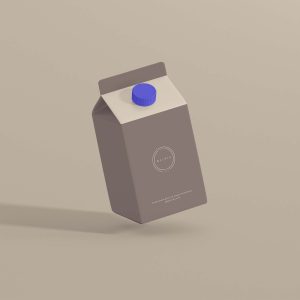 Free Crud Box Packaging Design Mockup