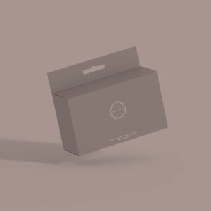 Free Elegant Box Packaging Design Mockup