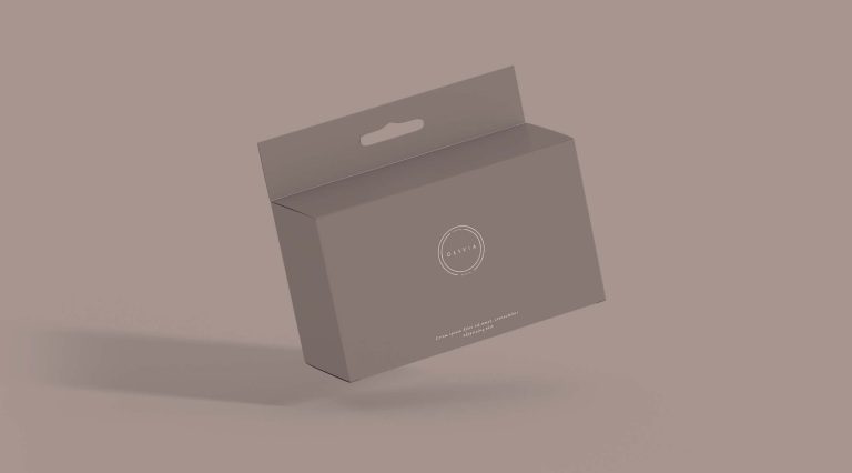Free Elegant Box Packaging Design Mockup