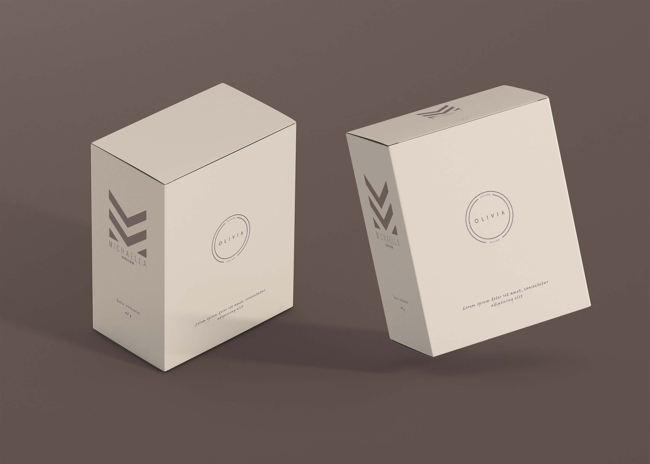 Free Jewelry Luxury Packaging Mockup