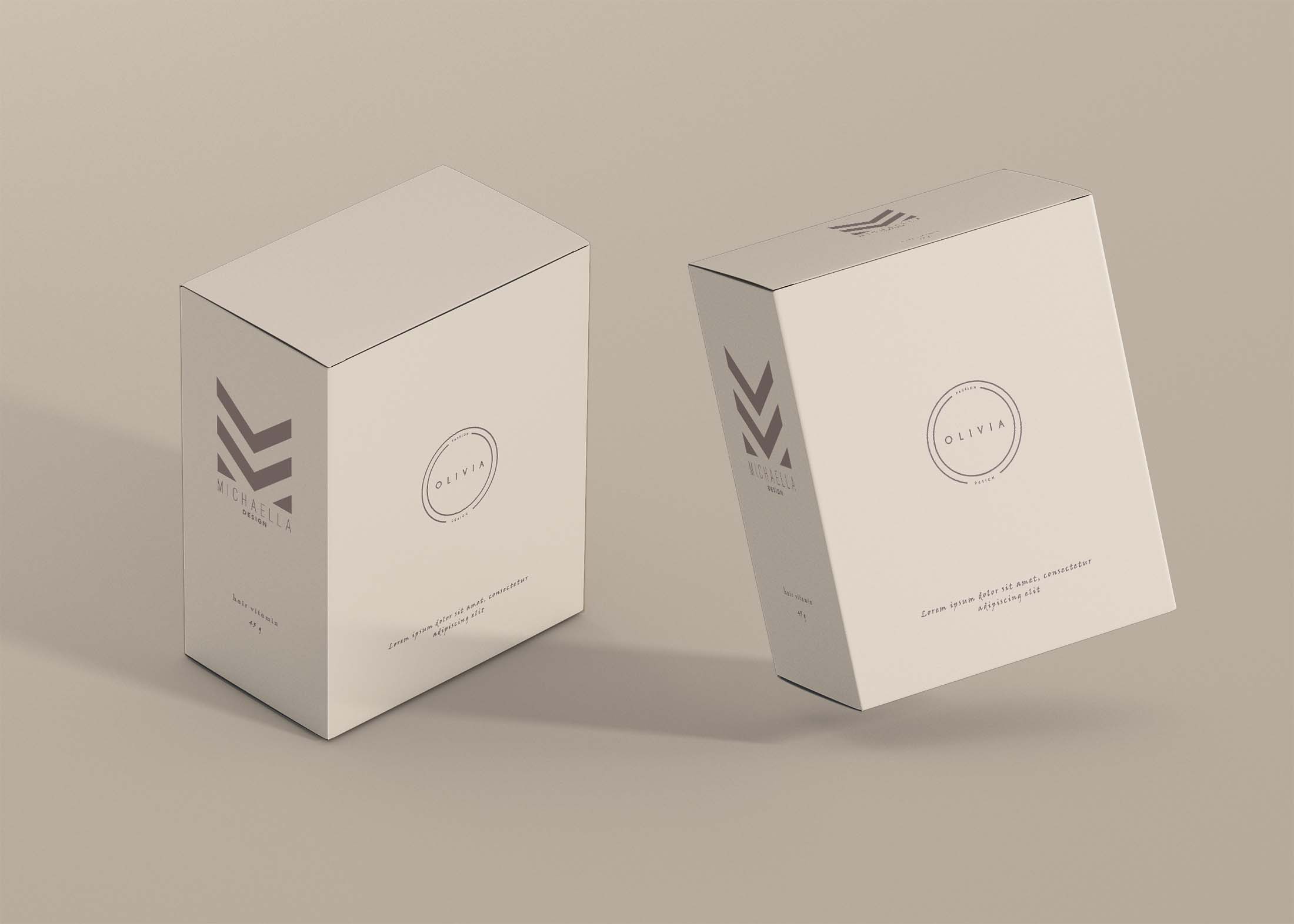 Free Jewelry Luxury Packaging Mockup