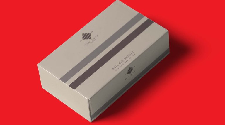 Free Clothing Box Packaging Mockup