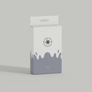 Free Data Cable Packaging Mockup