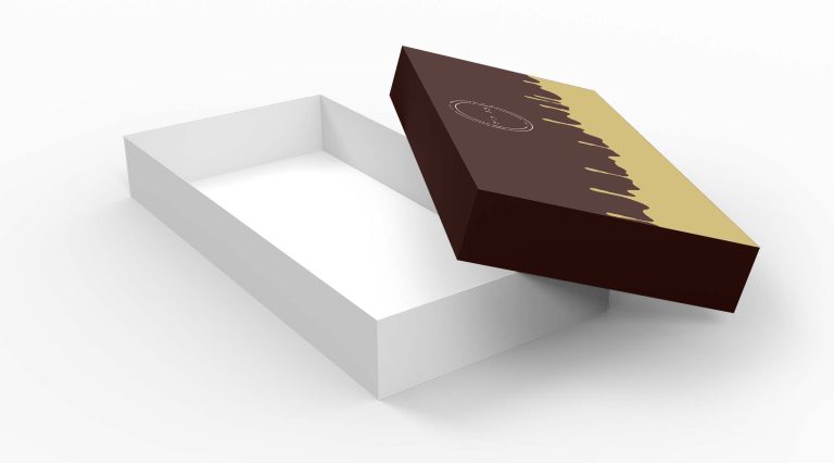 Free Kraft Paper Box Mockup