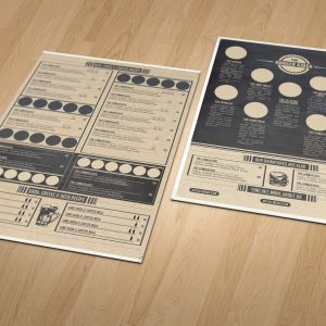 Burger Bar & Restaurant Menu