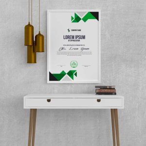 Award Certificate Design