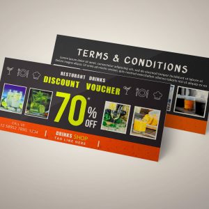 Discount Gift Card Template