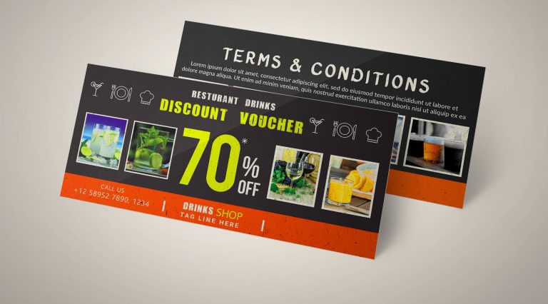 Discount Gift Card Template