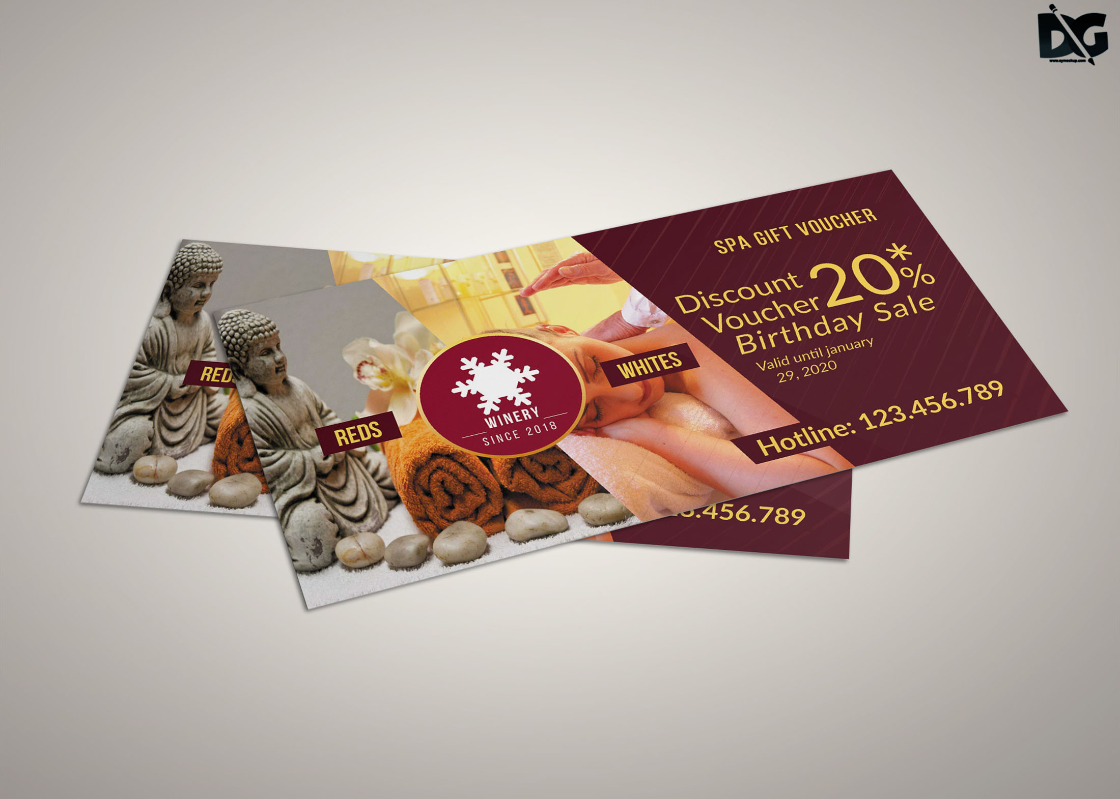 Customizable Gift Card Template