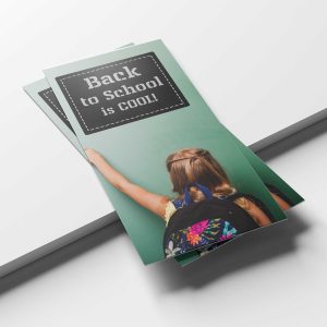 Abstract Tri-fold Brochure Template