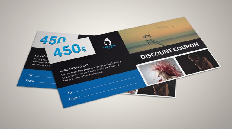 Spa Gift Card Template